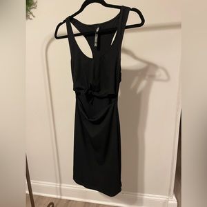Victorias Secret Sport Racer Back Black Dress